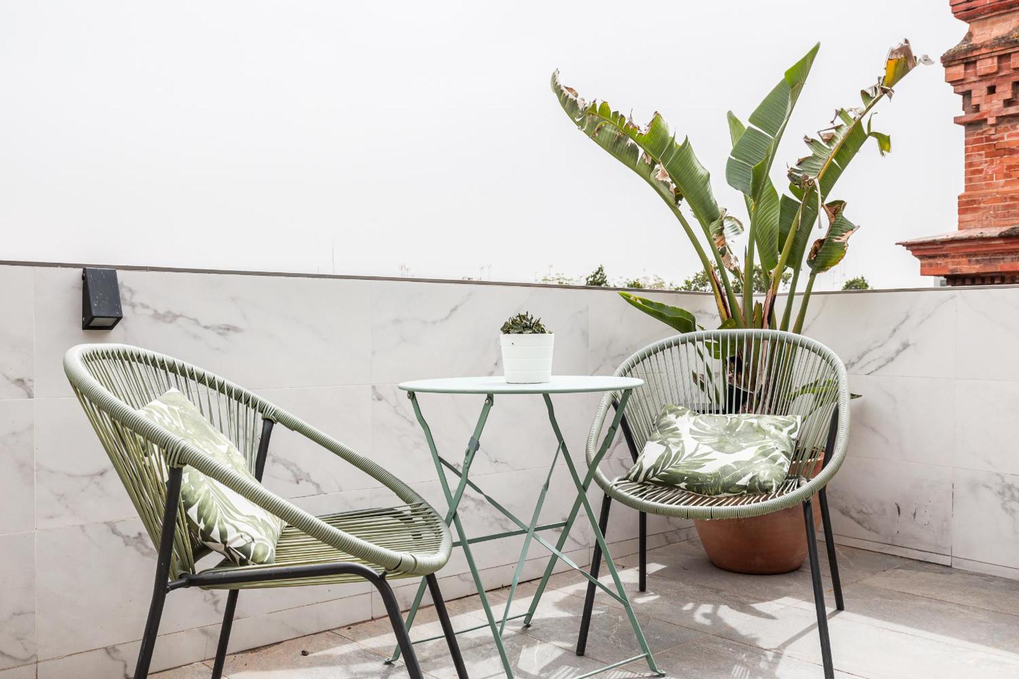 Apartamento Fantástico ático 2 Hab Y Gran Terraza Privada Sevilla